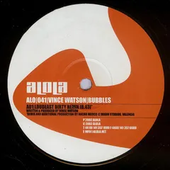 Vince Watson – Bubbles (Vinyl, 12")