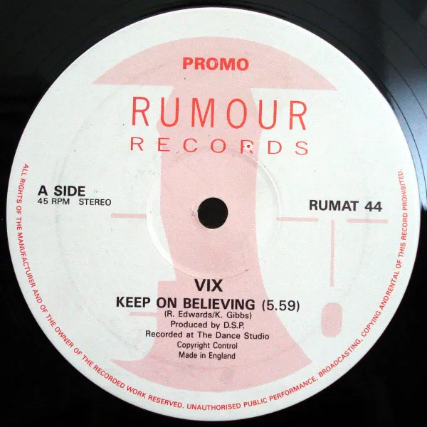 Vix – Keep On Believing