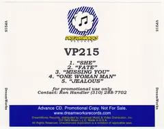 VP215 – Advance CD (CDr, Promo)