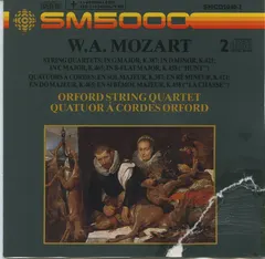 W.A Mozart*, Orford String Quartet – String Quartets (CD)