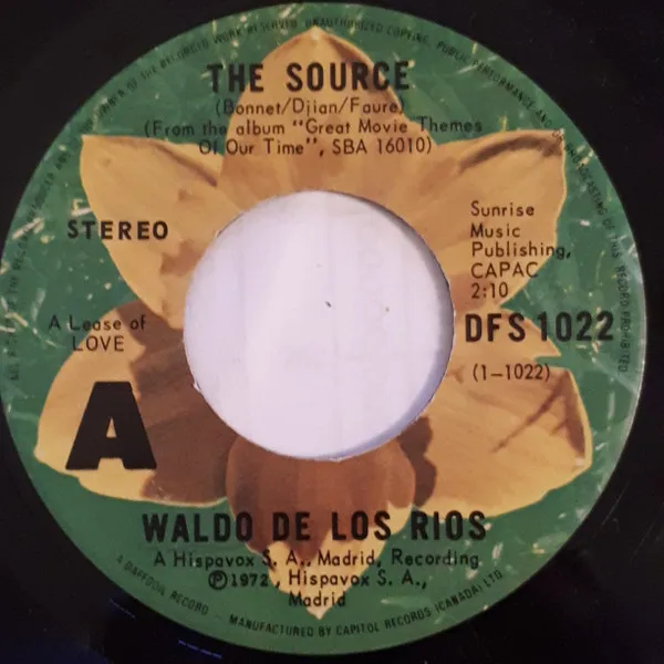 Waldo De Los Rios – The Source