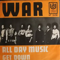 War – All Day Music / Get Down (Vinyl, 7")