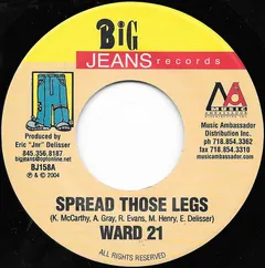 Ward 21 / Mr. Pepper* – Spread Those Legs / Model Gal (Vinyl, 7")