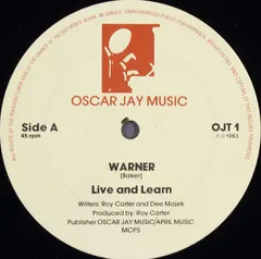 Warner – Live And Learn (Vinyl, 12")