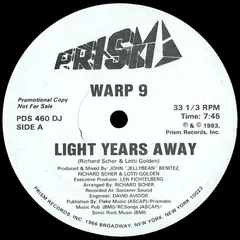 Warp 9 – Light Years Away (Vinyl, 12")