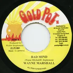Wayne Marshall – Bad Mind (Vinyl, 7")