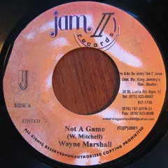 Wayne Marshall – Not A Game (Vinyl, 7")