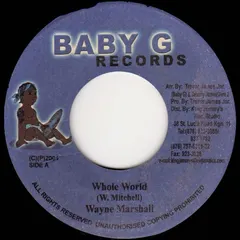 Wayne Marshall – Whole World (Vinyl, 7")