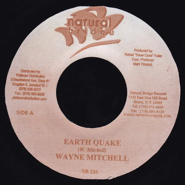 Wayne Mitchell – Earth Quake