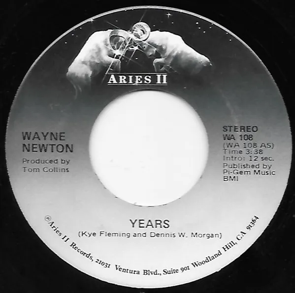 Wayne Newton – Years