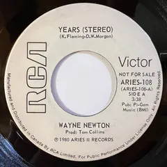 Wayne Newton RCA Victor – Years (Vinyl, 7")