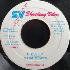 Wayne Wonder – That Night (Vinyl, 7")