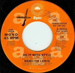 Webster Lewis – Do It With Style (Vinyl, 7")
