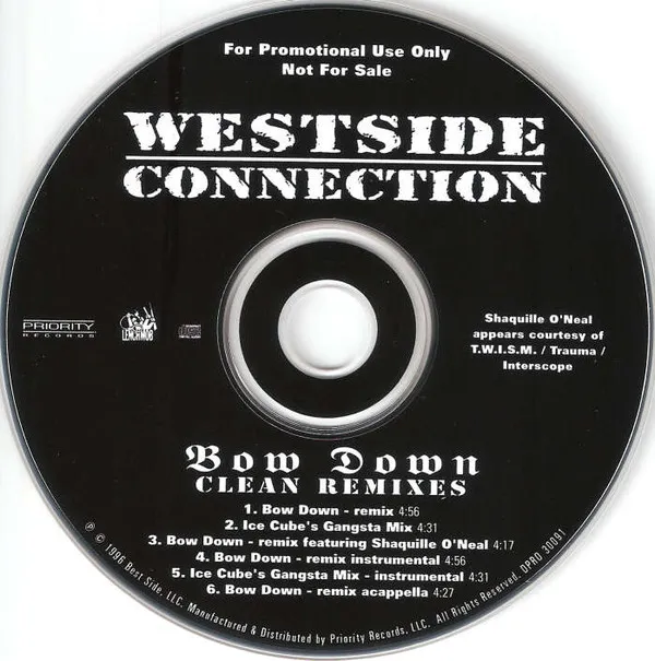 Westside Connection – Bow Down (Clean Remixes)