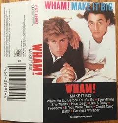 Wham! – Make It Big (Cassette, Album)