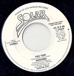 Whispers* – This Time (Vinyl, 7")