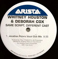 Whitney Houston & Deborah Cox – Same Script, Different Cast (Vinyl, 12")