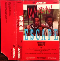 Whodini Arista – Escape (Cassette, Album)