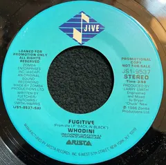 Whodini Jive – Fugitive (Vinyl, 7")