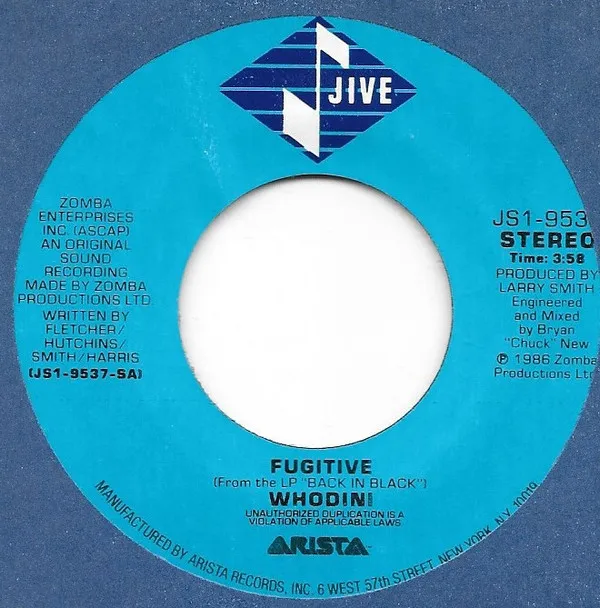 Whodini – Fugitive
