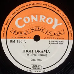 Wilfred Burns – High Drama (Vinyl, 10")