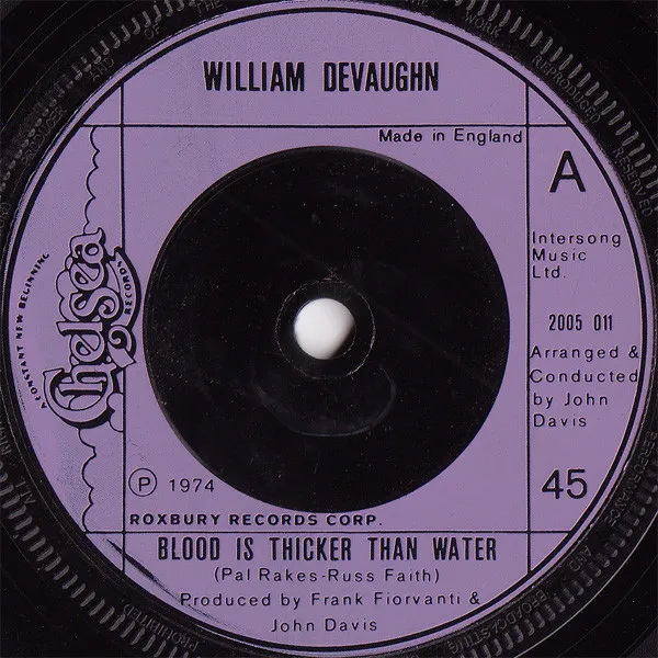 William DeVaughn – Blood Is Thicker Than Water