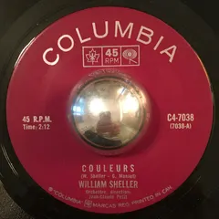William Sheller – Couleurs (Vinyl, 7")