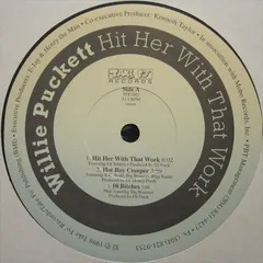 Willie Puckett – Hit Her With That Work (Vinyl, 12")