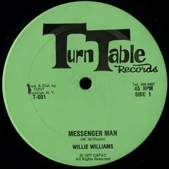 Willie Williams* – Messenger Man / Get Ready (Vinyl, 12")