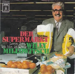 Willy Millowitsch – Der Supermarkt (Vinyl, 7")