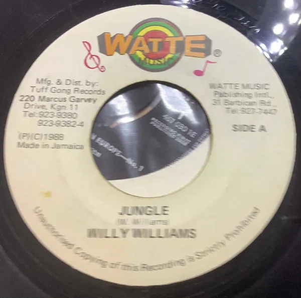 Willy Williams* – Jungle