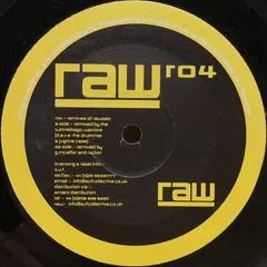 Winnebago Warriors / Guy McAffer & Rackitt – RAW R04 (Vinyl, 12")
