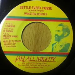 Winston Hussey – Settle Every Posse (Vinyl, 7")