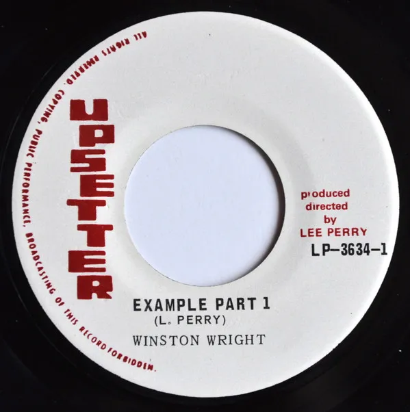 Winston Wright – Example Part 1