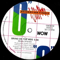 Wow – Bring On The Men (Vinyl, 12")