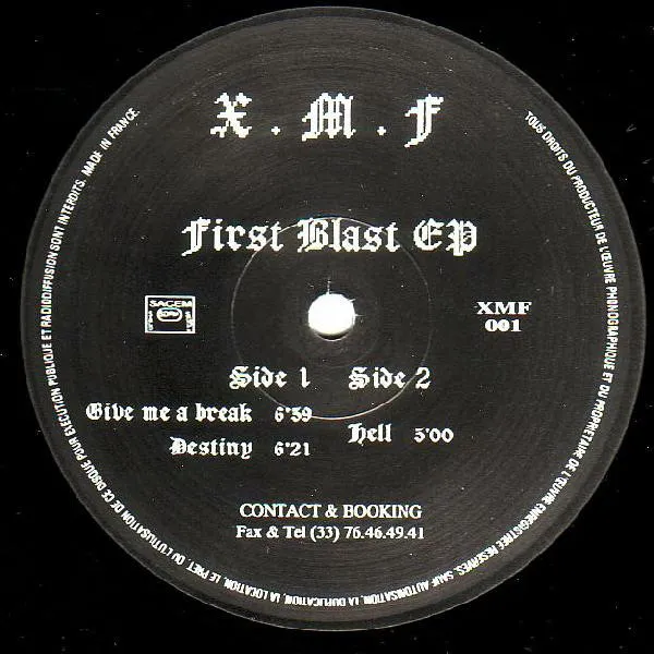 XMF – First Blast EP