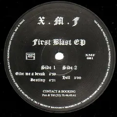 XMF – First Blast EP (Vinyl, 12")
