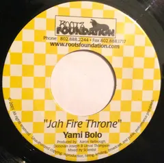Yami Bolo – Jah Fire Throne (Vinyl, 7")