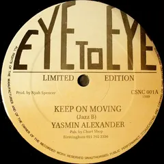 Yasmin Alexander – Keep On Moving (Vinyl, 12")