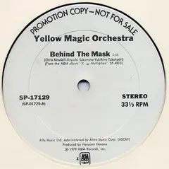 Yellow Magic Orchestra – Behind The Mask (Vinyl, 12")