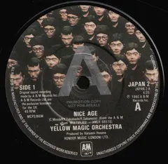 Yellow Magic Orchestra A&M Records – Nice Age (Vinyl, 7")