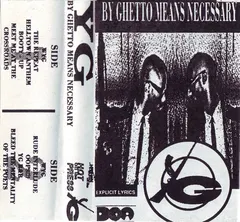 YG (5) – By Ghetto Means Necessary (Cassette, Promo)