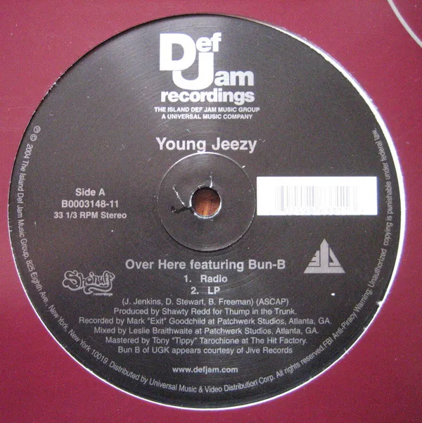 Young Jeezy Featuring Bun-B* – Over Here