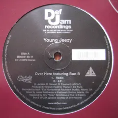 Young Jeezy Featuring Bun-B* – Over Here (Vinyl, 12")