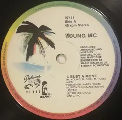 Young MC – Bust A Move (Vinyl, 7")