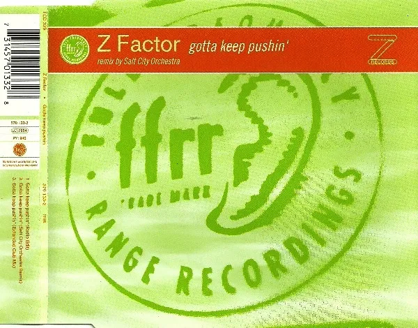 Z Factor – Gotta Keep Pushin'