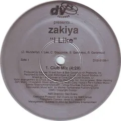 Zakiya – I Like (Vinyl, 12")