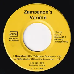 Zampanoo's Variété – Usschtige Bitte (Vinyl, 7")