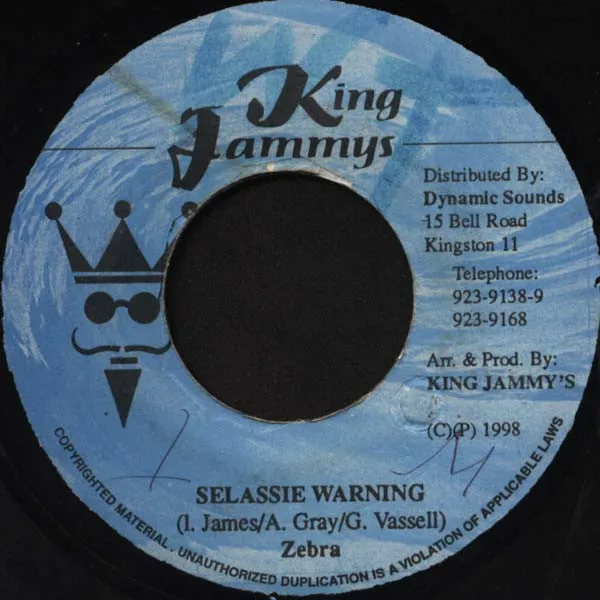 Zebra (3) – Selassie Warning