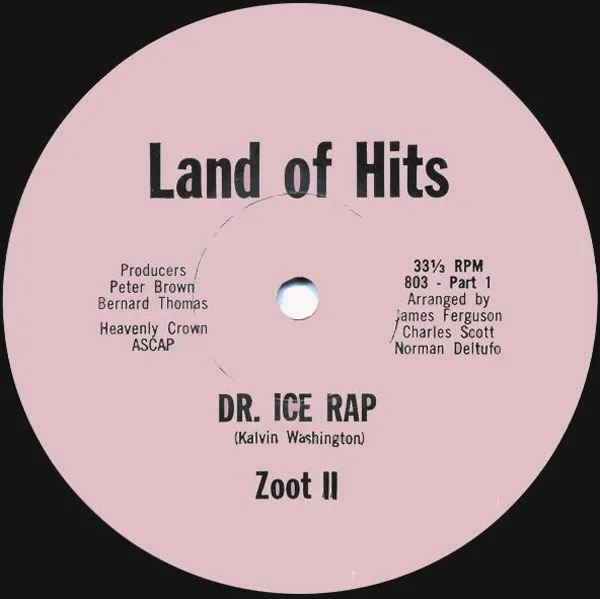 Zoot II – Dr. Ice Rap